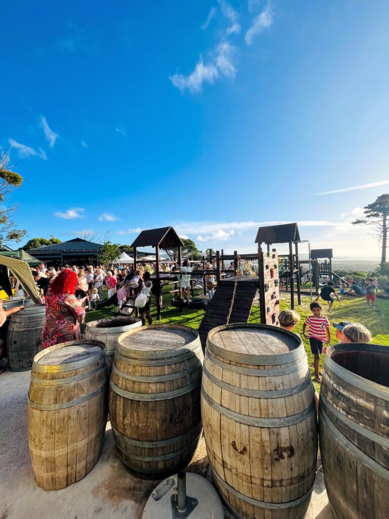 Cape Point Vineyard Wine Barrels