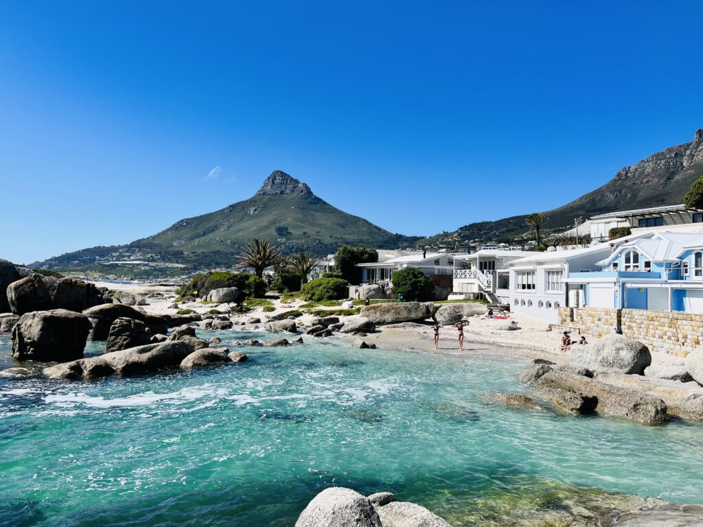 Beta Beach Crystal Water and Lion's Head