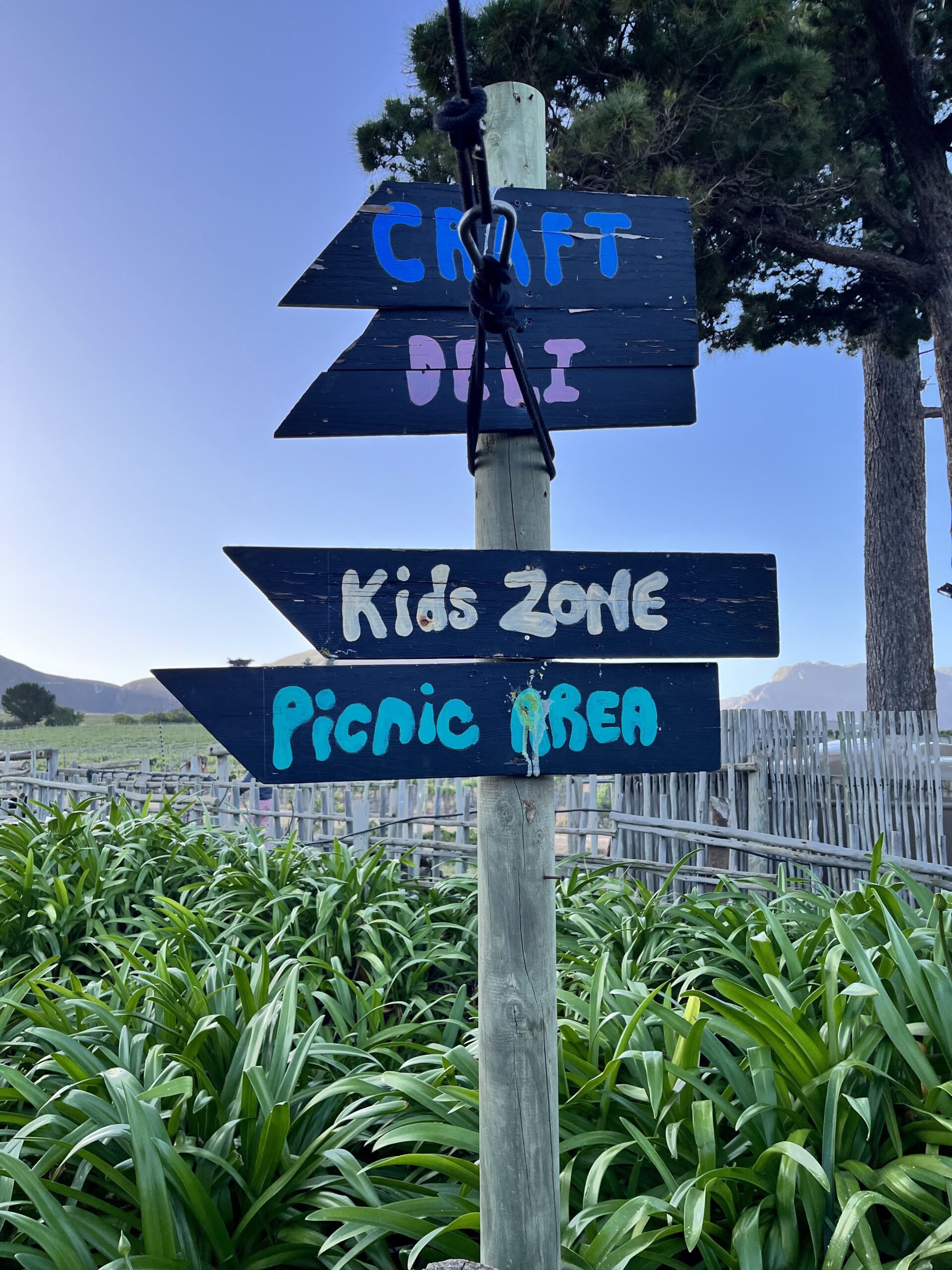 Chilled Market Kids Zone Sign