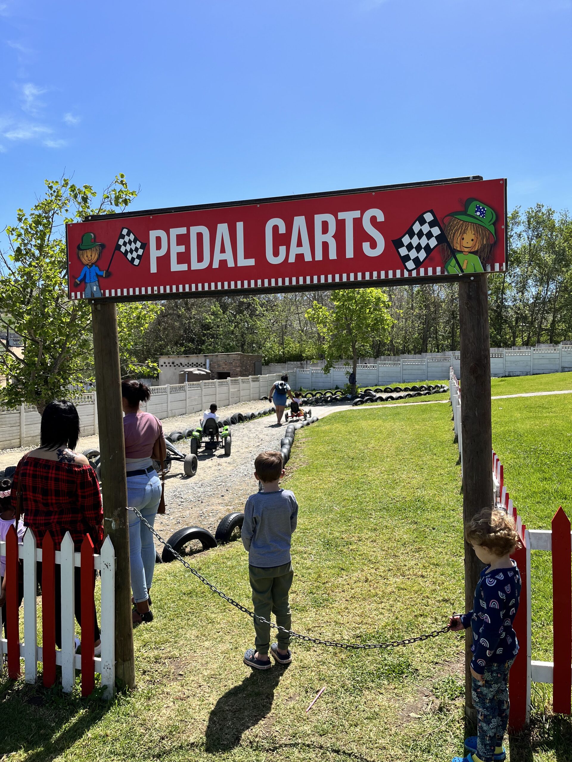 Polkadraai Farm Pedal Carts Entrance