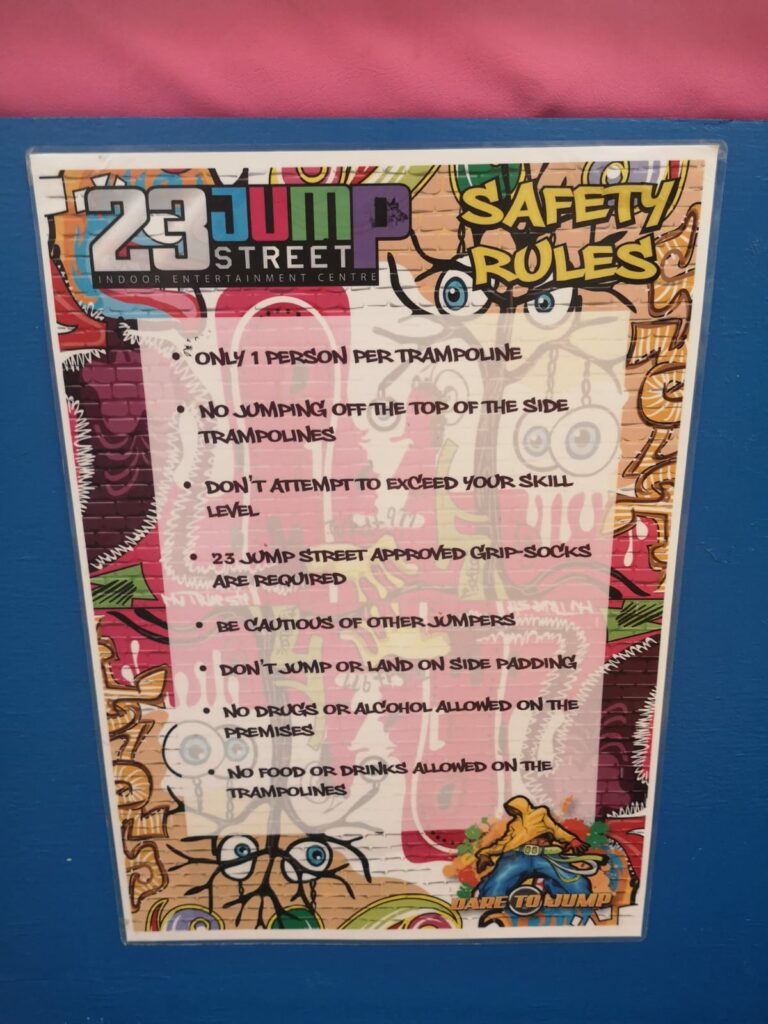 23 Jump Street Safety Rules