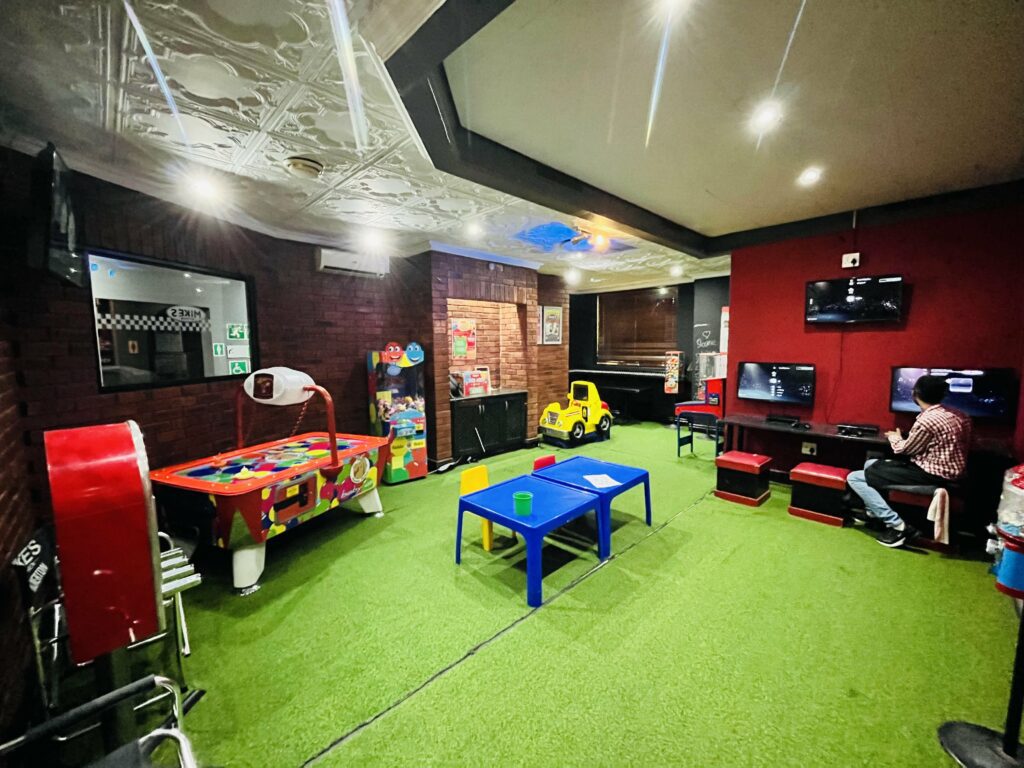 Mike's Kitchen Indoor Play Area
