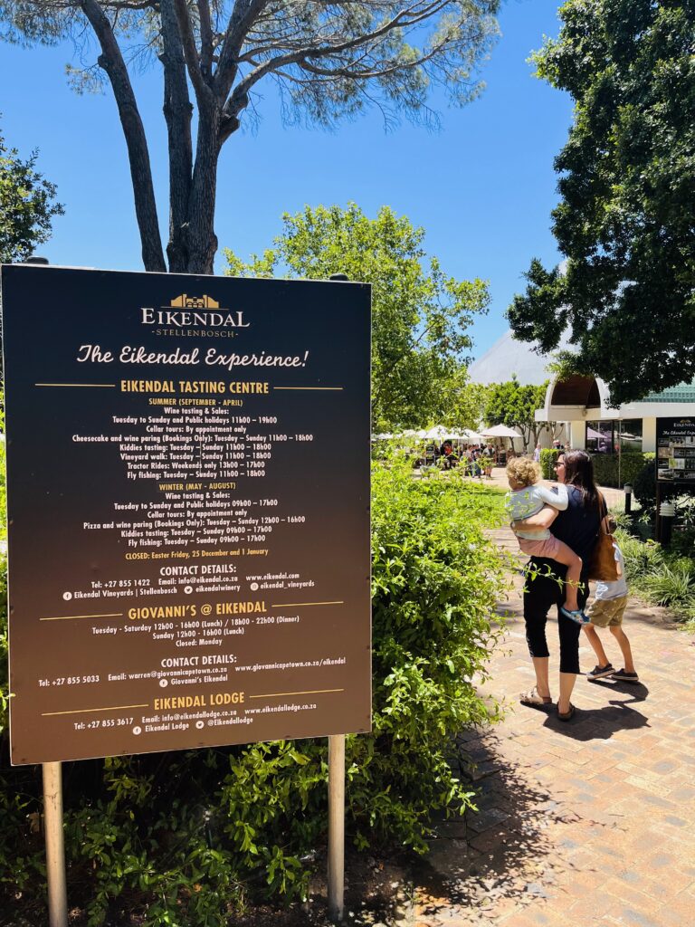 Eikendal Experience Sign