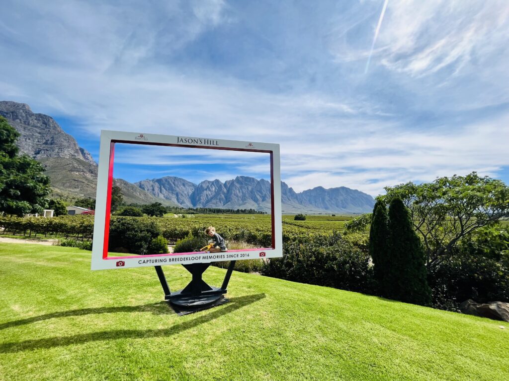 Jasons Hill Picture Frame with mountain backdrop