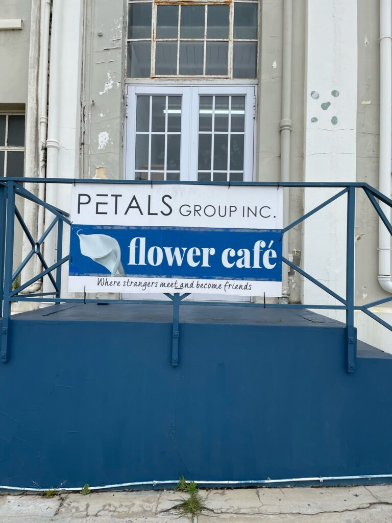 Flower Cafe Entrance