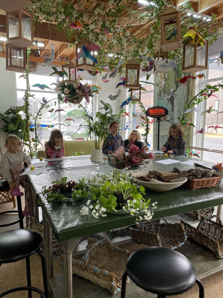 Flower Cafe Workshop Table