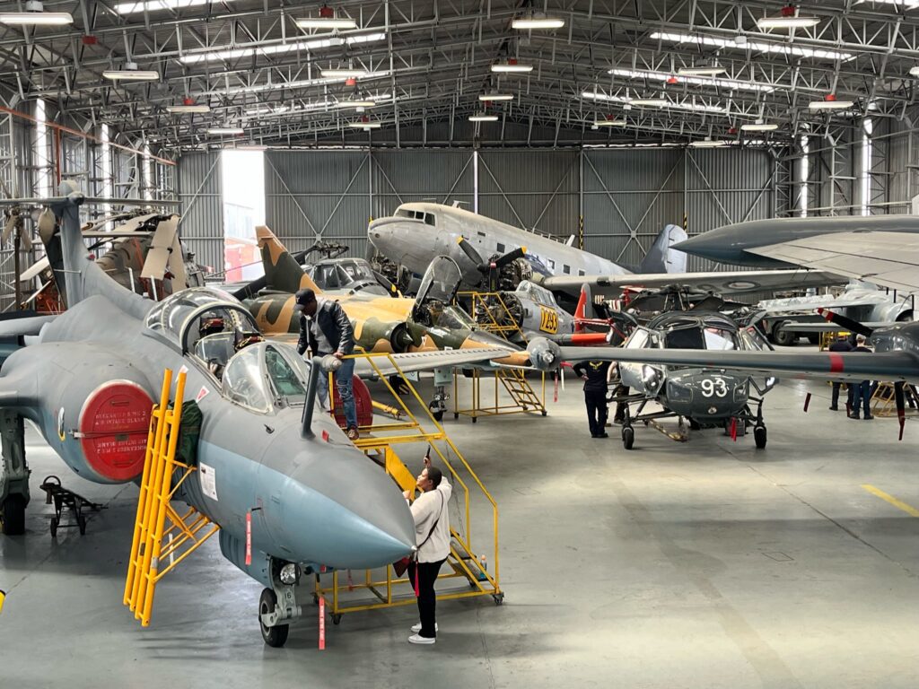 SAAF Aircrafts in Hangar
