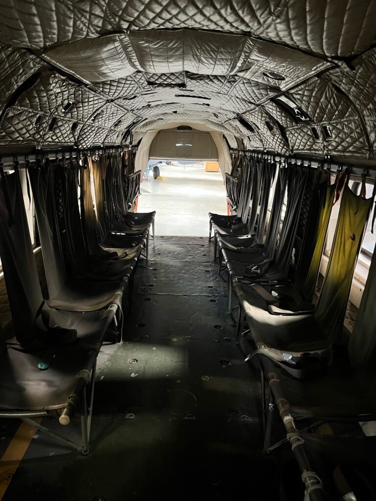SAAF Inside and airplane