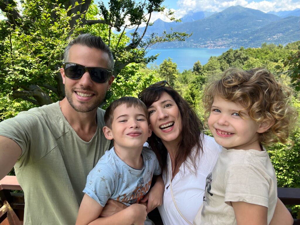 Family Picture in Italy