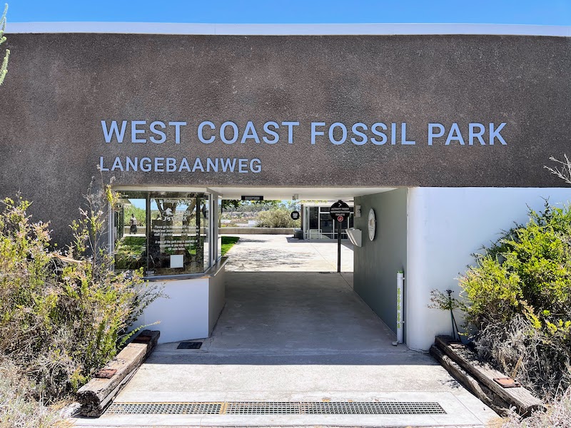 West Coast Fossil Park Entrance