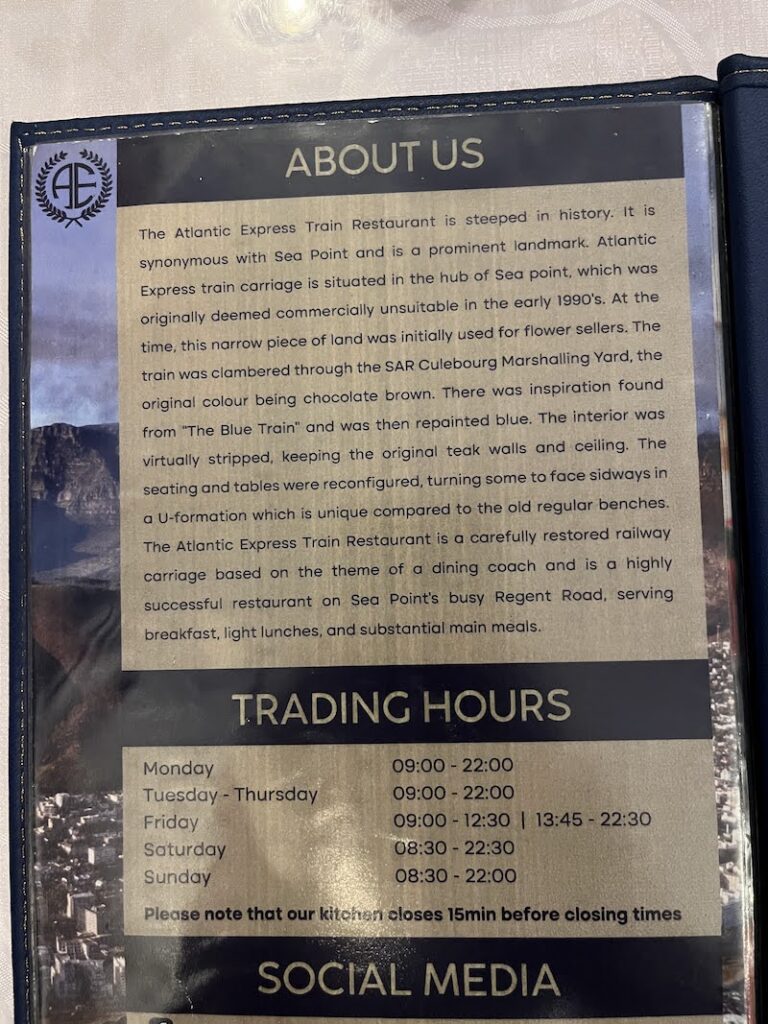 Atlantic Express Trading Hours