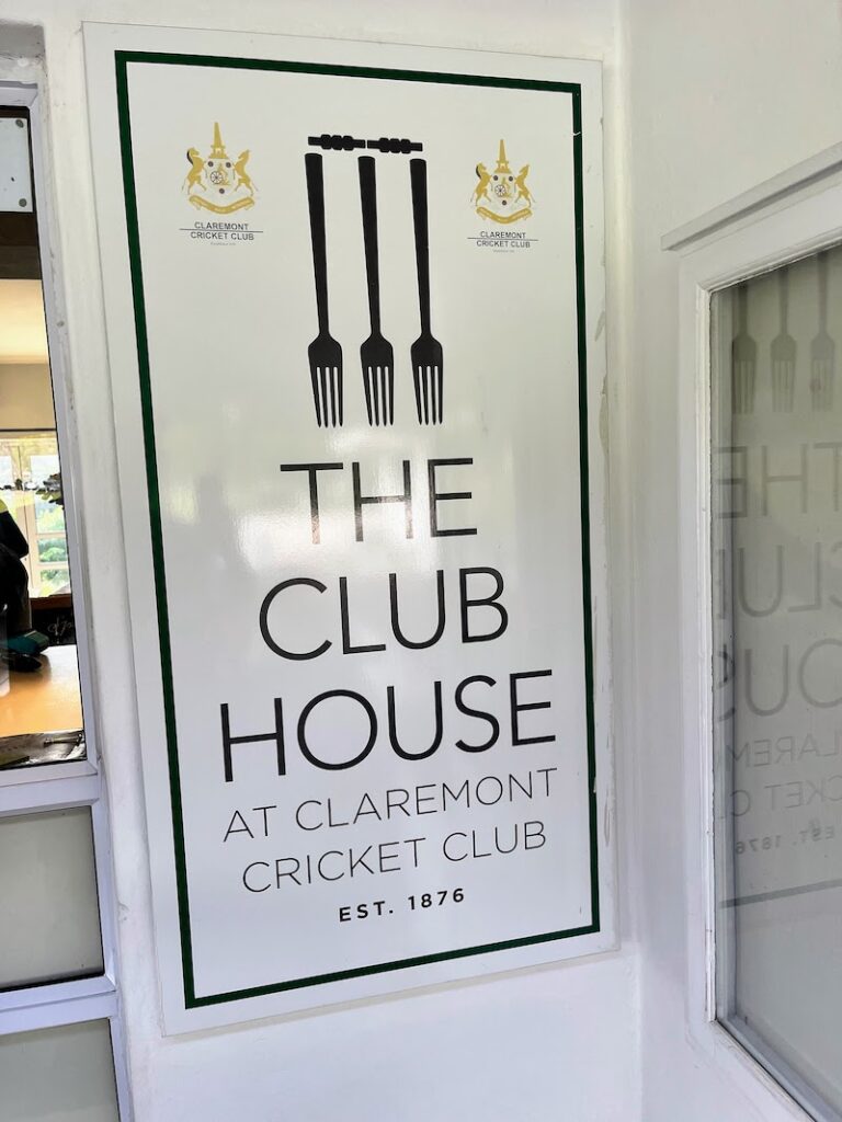 The Club House Sign
